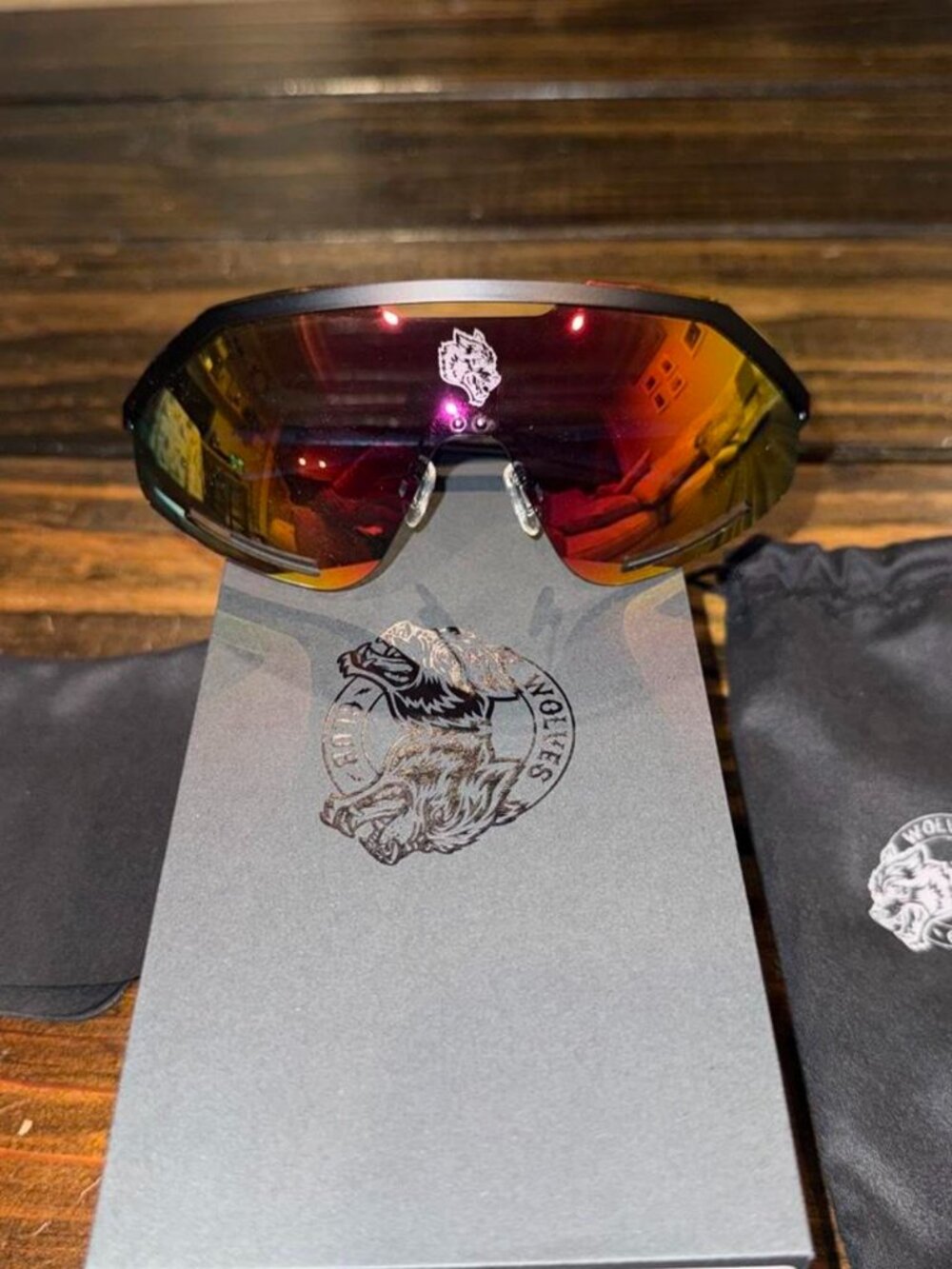 Darc Sport Wolf Head Speeder Glasses. Brand new